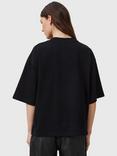 AllSaints Amelie Pearl Logo T-Shirt