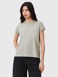 AllSaints Anna Crew Neck T-Shirt, Light Green
