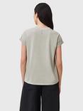 AllSaints Anna Crew Neck T-Shirt, Light Green