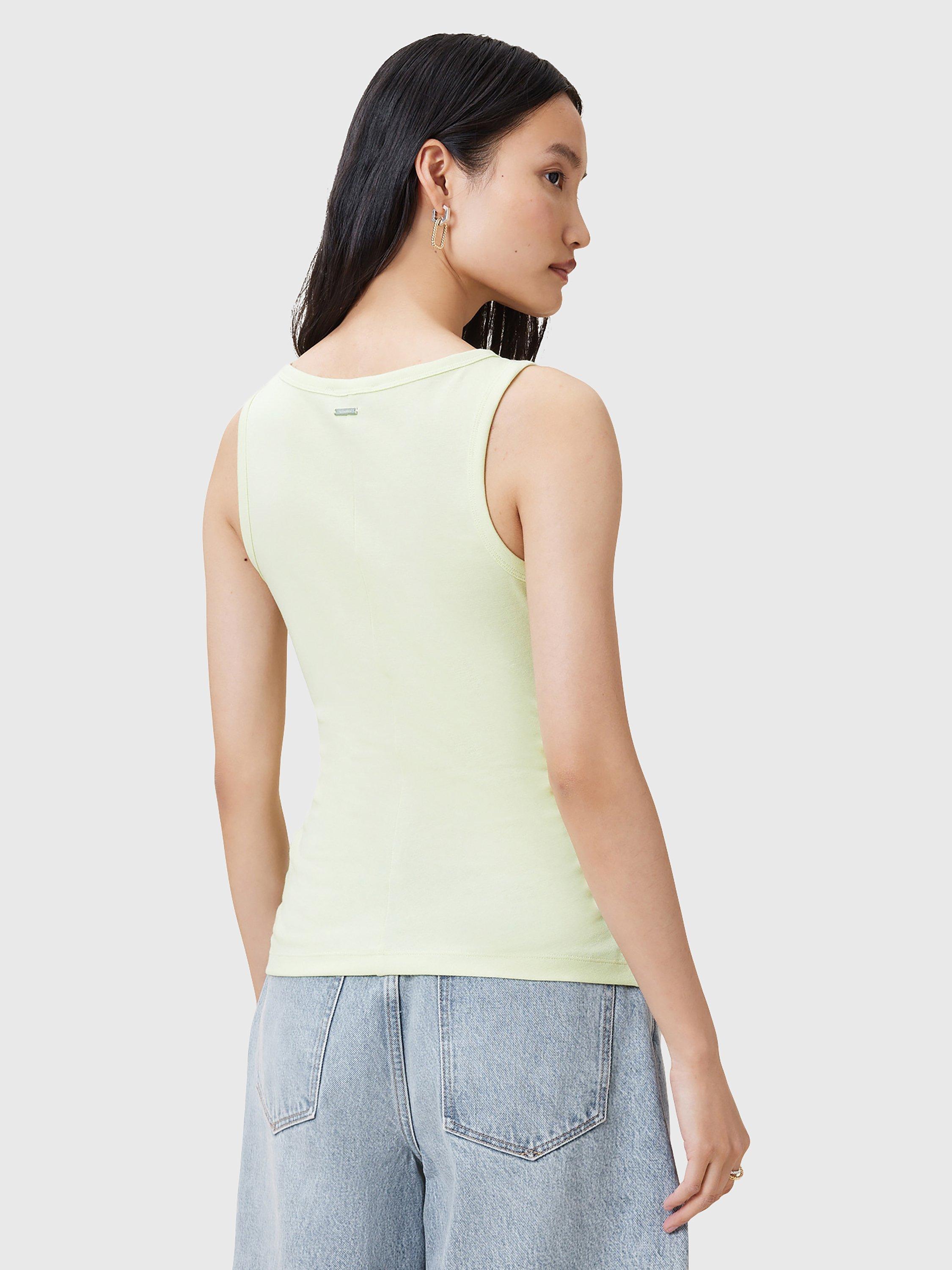 Product image 7 of 8, which shows AllSaints Katarina Tank Top, Jade Green, L