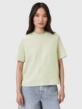 AllSaints Lisa Boxy Crew Neck T-Shirt, Jade Green