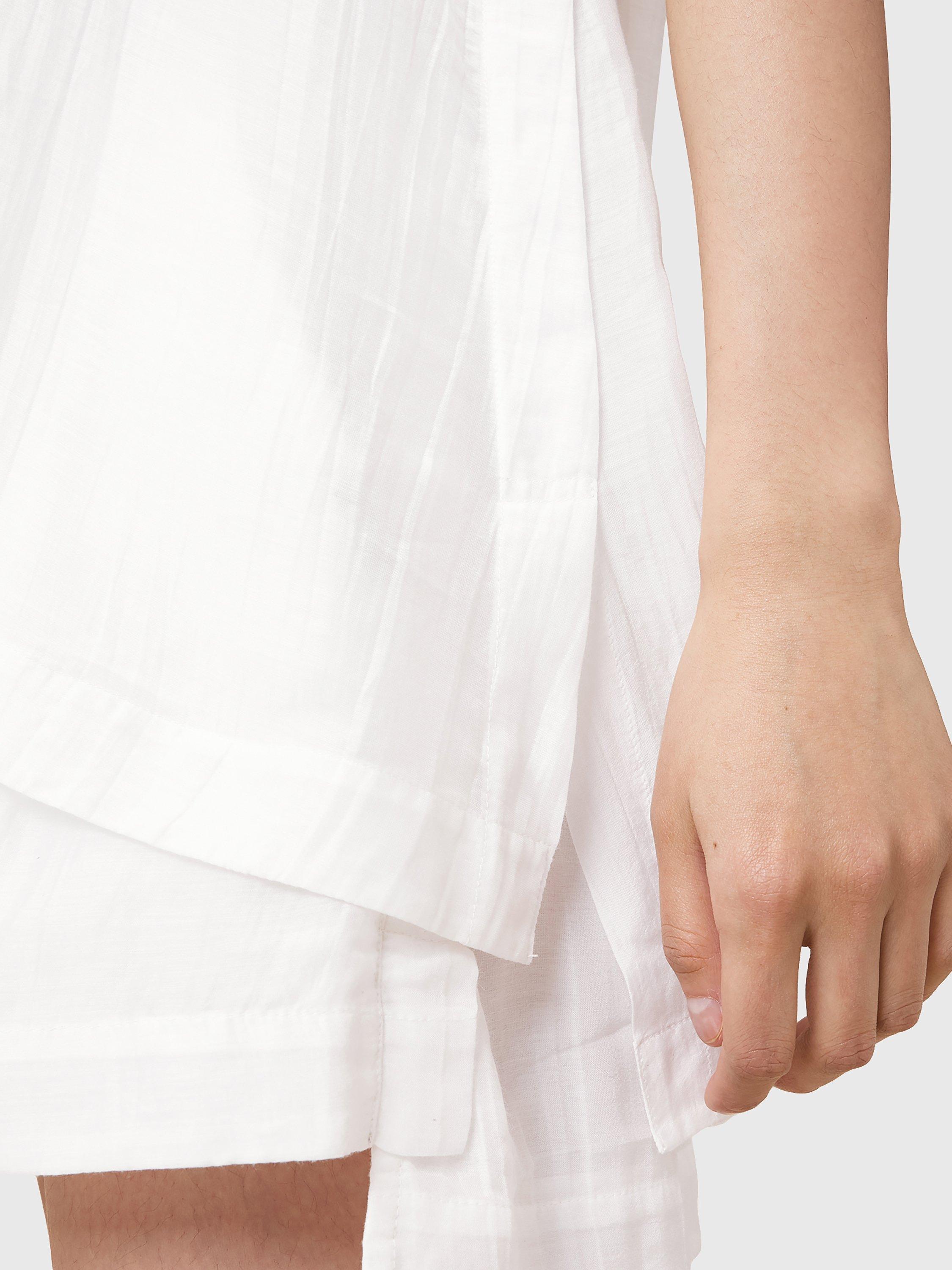 Product image 8 of 9, which shows AllSaints Tysh Sleeveless Top, Snow White, 10