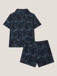 Monsoon Kids' Shirt and Shorts Set, Navy