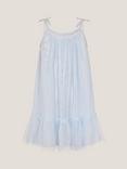 Monsoon Kids' Rosalee Swing Dress, Blue