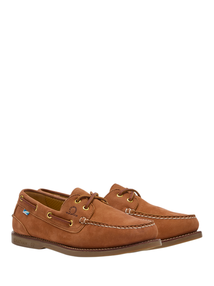 Chatham Lyme G2 Nubuck Boat Shoes - view 2, Tan