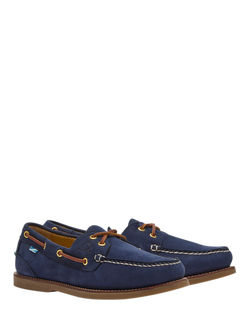 Chatham Lyme G2 Nubuck Boat Shoes - view 2, Navy