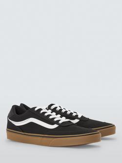 Vans Brooklyn Trainers - view 2, Black/Gum