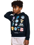 NAME IT Kids' Cotton Blend Pokémon Hooded Sweatshirt