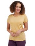 Rohan Women's Merino Cool Temperature Regulating T-Shirt, Tuscan Yellow Marl