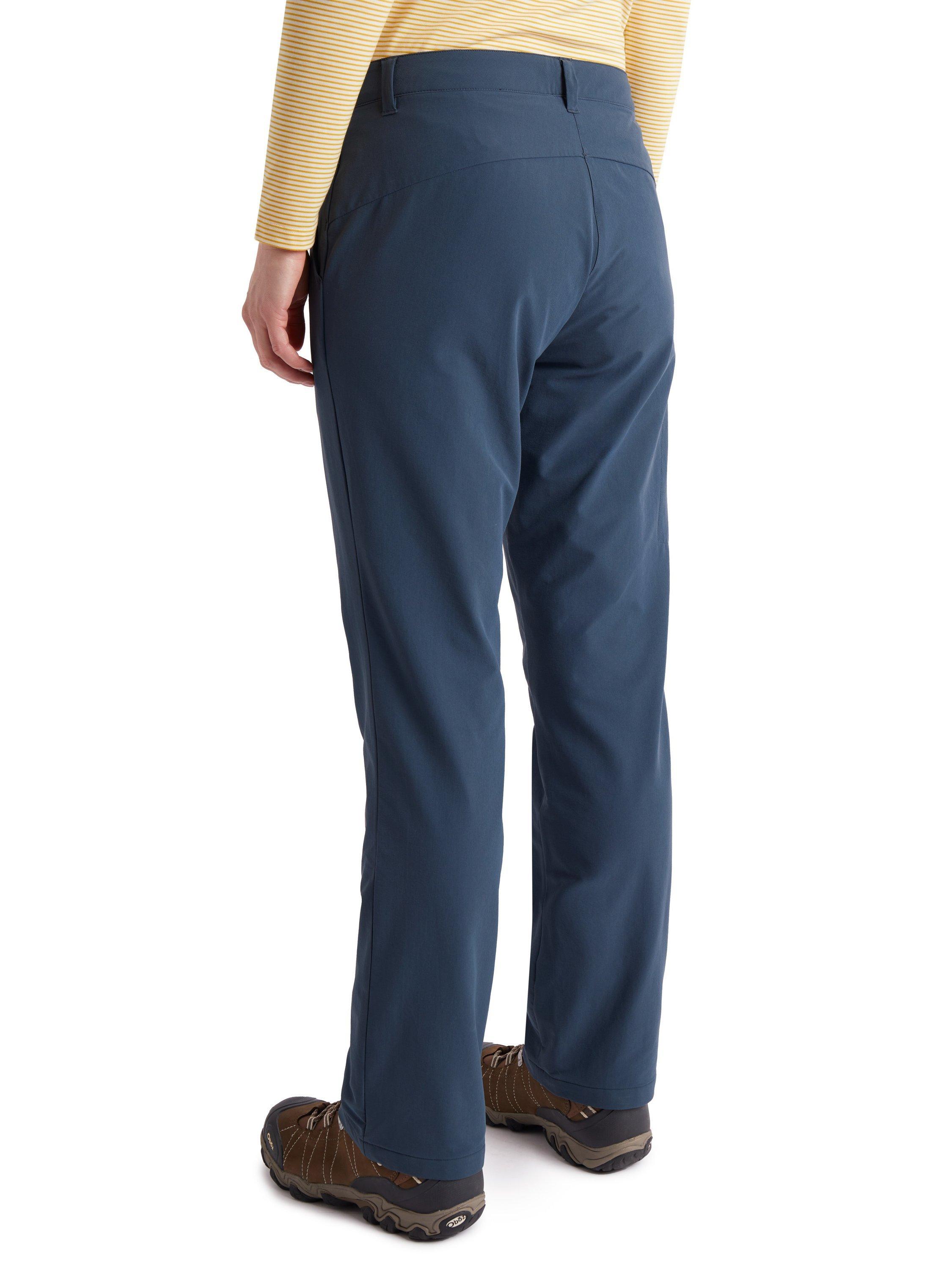 Product image 2 of 6, which shows Rohan Women's Dry Roamers Waterproof Trousers, Storm Blue, 8S