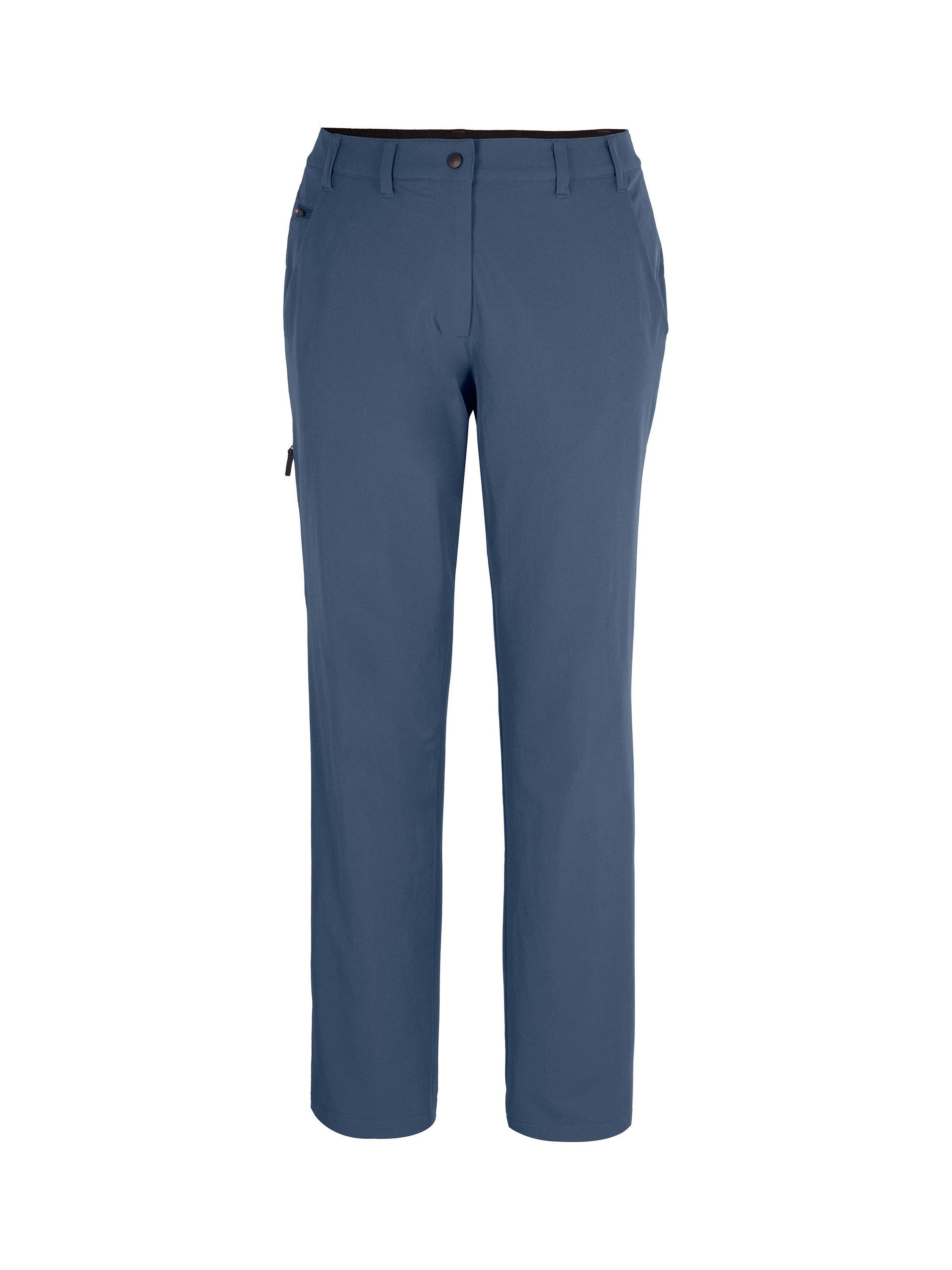 Product image 3 of 6, which shows Rohan Women's Dry Roamers Waterproof Trousers, Storm Blue, 8S