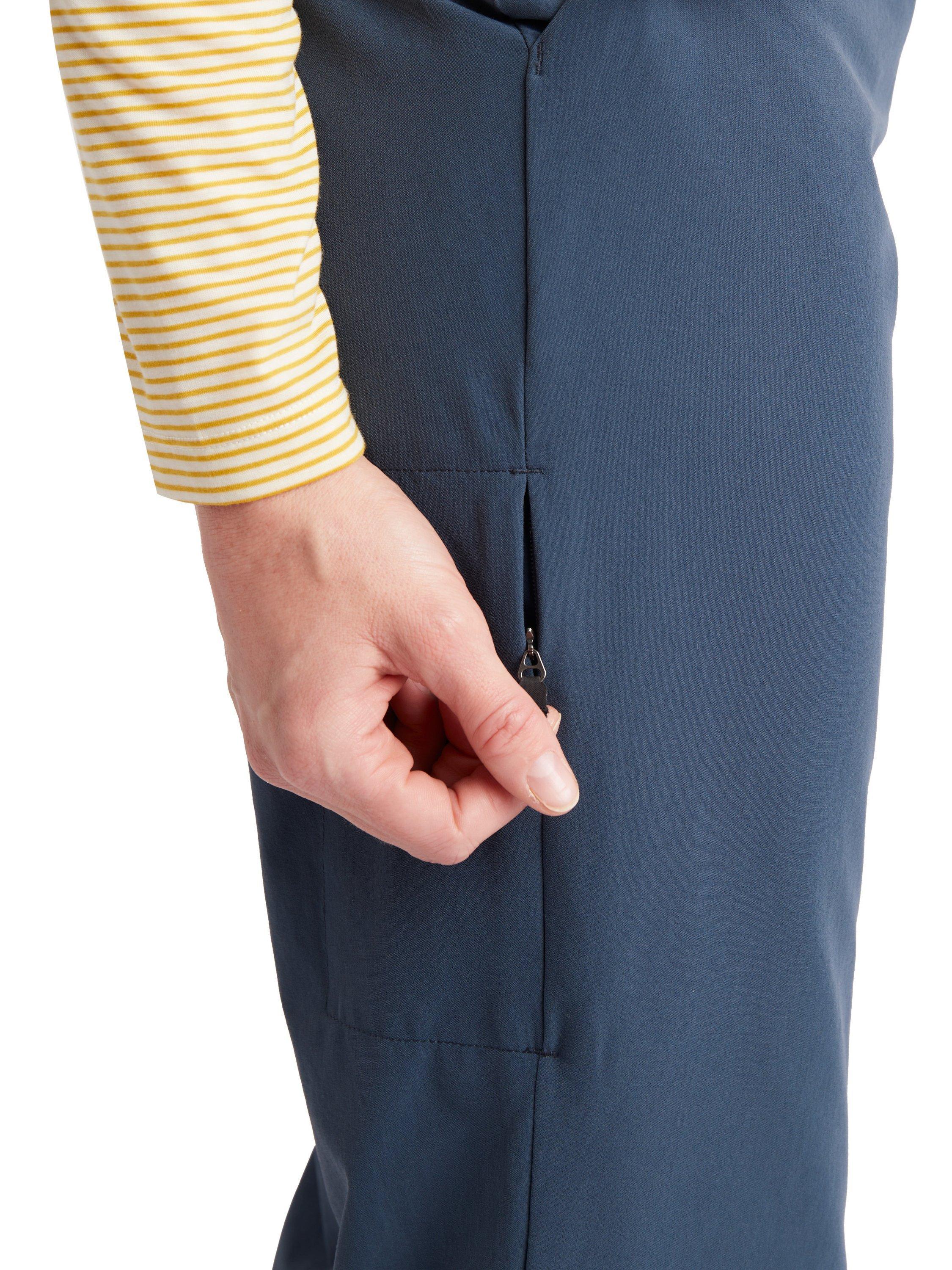 Product image 5 of 6, which shows Rohan Women's Dry Roamers Waterproof Trousers, Storm Blue, 8S
