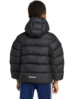 adidas Kids' Hooded Padded Jacket, Black - view 2, Black