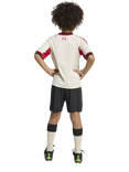 adidas Kids' Liverpool FC Jersey and Shorts Set, Wonder White