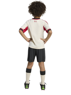 adidas Kids' Liverpool FC Jersey and Shorts Set, Wonder White - view 2, Wonder White