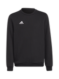 adidas Kids' Cotton Blend Crew Neck Sweatshirt, Black