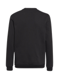 adidas Kids' Cotton Blend Crew Neck Sweatshirt, Black