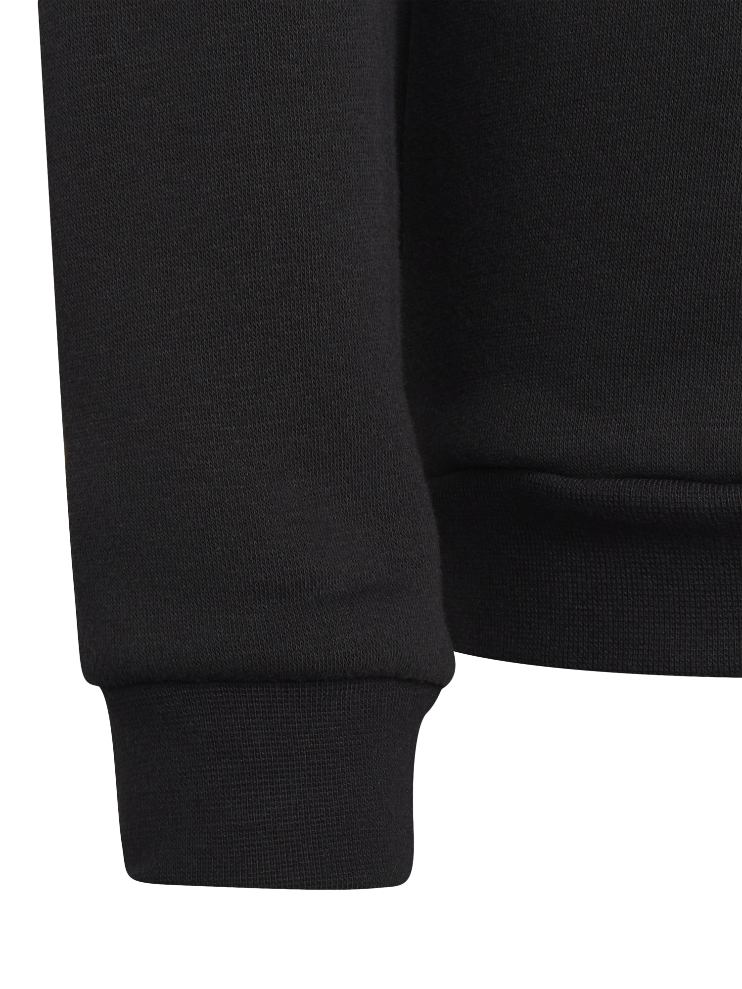 Product image 4 of 5, which shows adidas Kids' Cotton Blend Crew Neck Sweatshirt, Black, 5-6 years