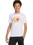 adidas Kids' Cotton Food Graphic T-Shirt, White