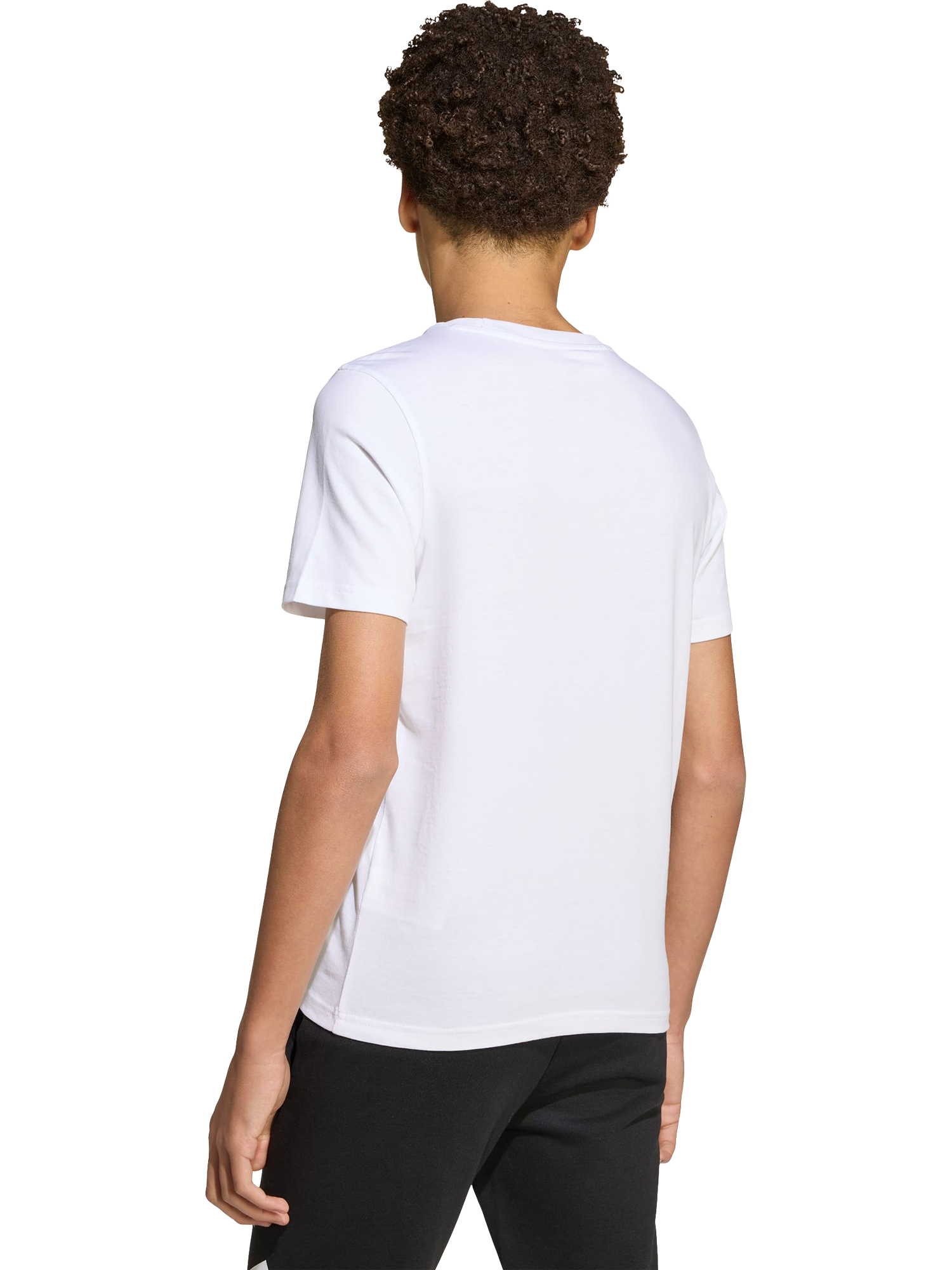 Product image 2 of 6, which shows adidas Kids' Cotton Food Graphic T-Shirt, White, 7-8 years