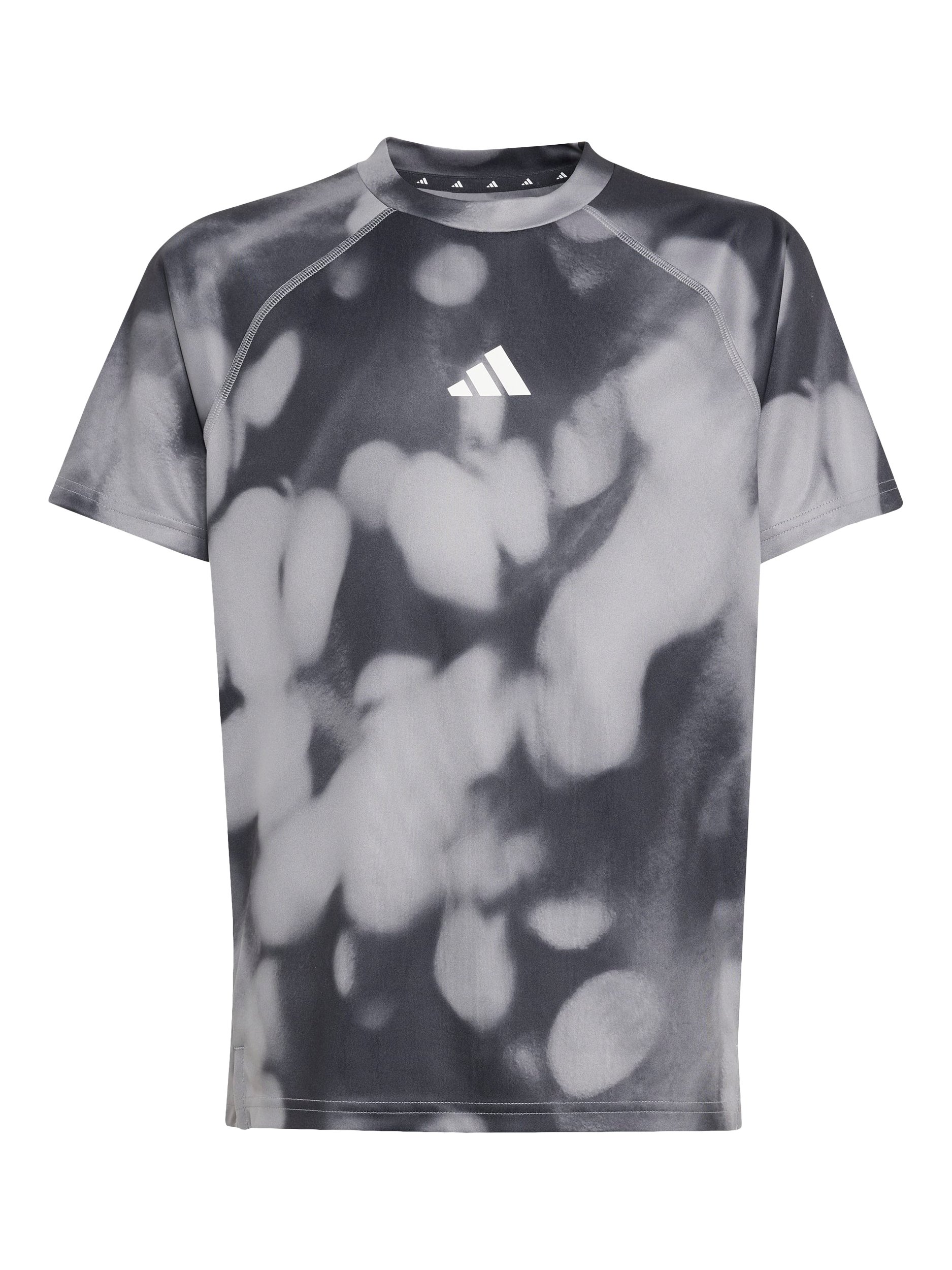 Product image 5 of 5, which shows adidas Kids' Short Sleeved Training T-Shirt, Carbon/Black, 5-6 years