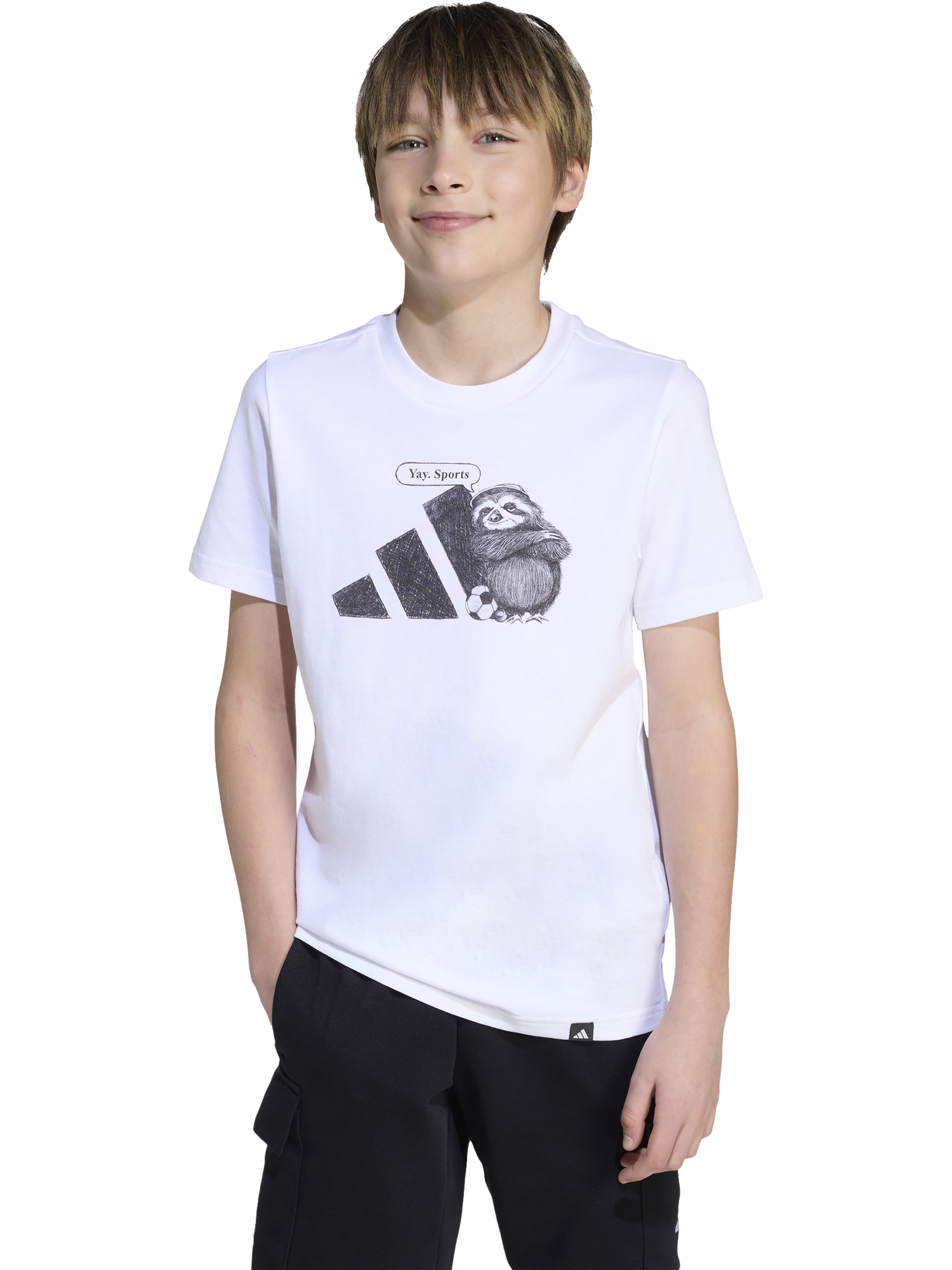 Adidas Off White Athletic T Shirt Adidas M SW TM T Men Off White