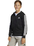 adidas Kids' Cotton Blend Essentials Full Zip Hoodie