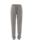 adidas Kids' Cotton Blend Essentials Drawstring Trousers, Wonalu/White
