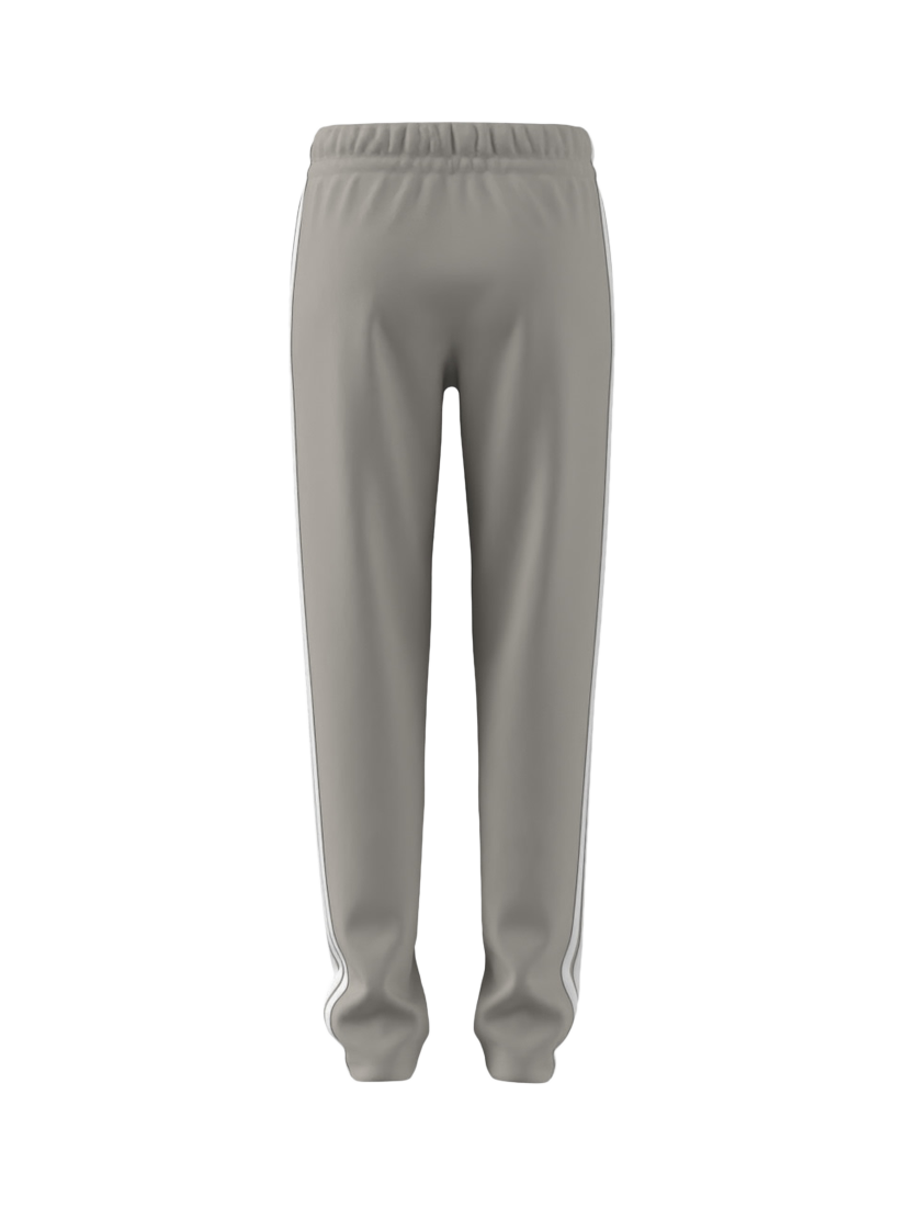 Product image 2 of 4, which shows adidas Kids' Cotton Blend Essentials Drawstring Trousers, Wonalu/White, 7-8 years