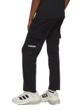 adidas Kids' Essentials Cargo Trousers, Black/White