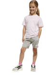 adidas Kids' Unisex Cotton Essentials T-Shirt Set, Pink/Grey