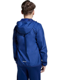 adidas Kids' Tiberio Windbreaker, Dark Blue/Royal Blue