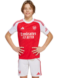 adidas Kids' Arsenal Football Club Home Jersey Top, Red/White