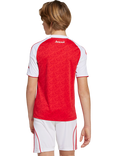adidas Kids' Arsenal Football Club Home Jersey Top, Red/White