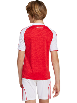adidas Kids' Arsenal Football Club Home Jersey Top, Red/White - view 2, Betsca/White