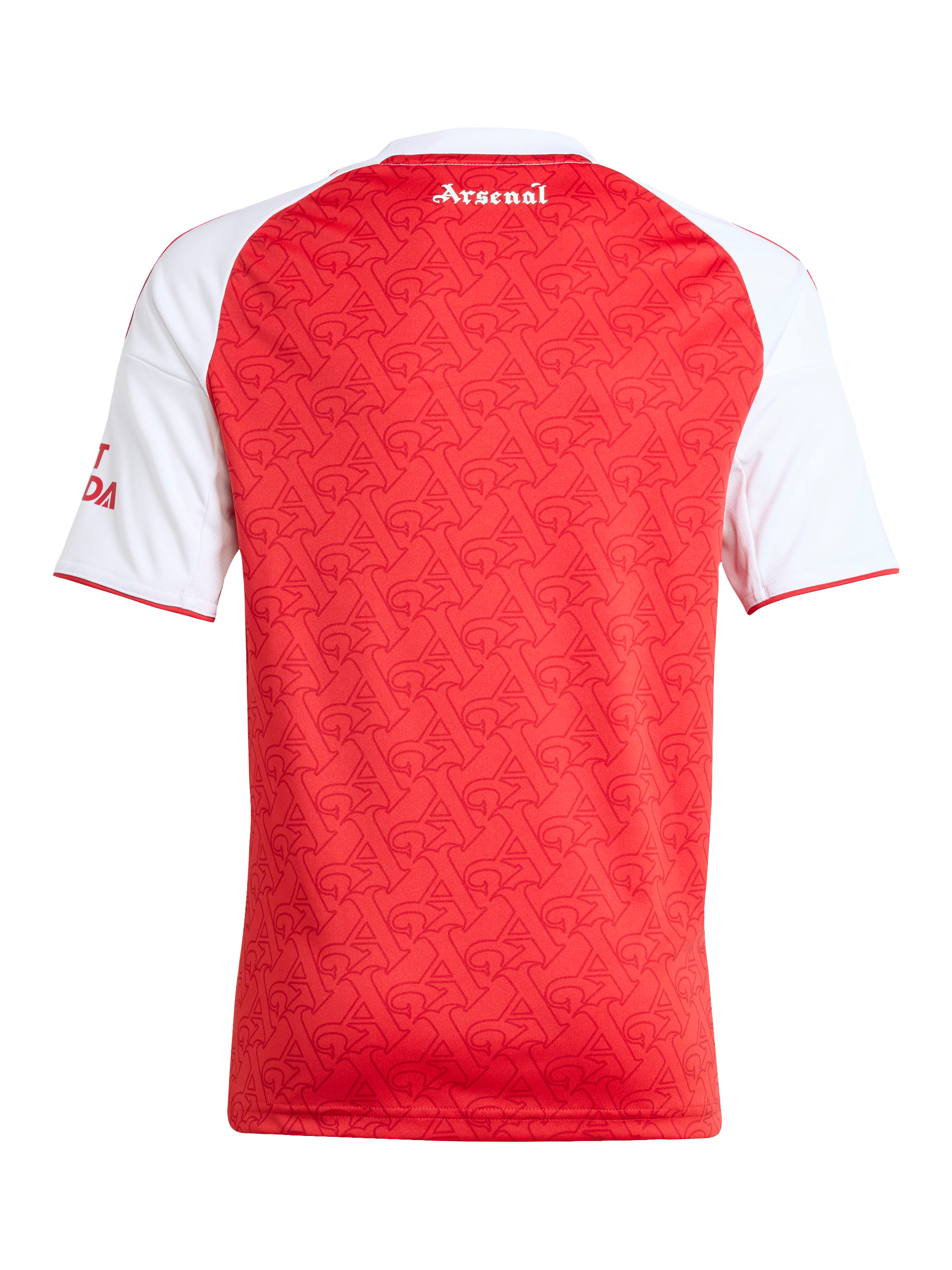 Product image 6 of 6, which shows adidas Kids' Arsenal Football Club Home Jersey Top, Betsca/White, 7-8 years