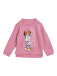 adidas Kids' Minnie Mouse Cotton Blend T-Shirt and Joggers Set, Pink