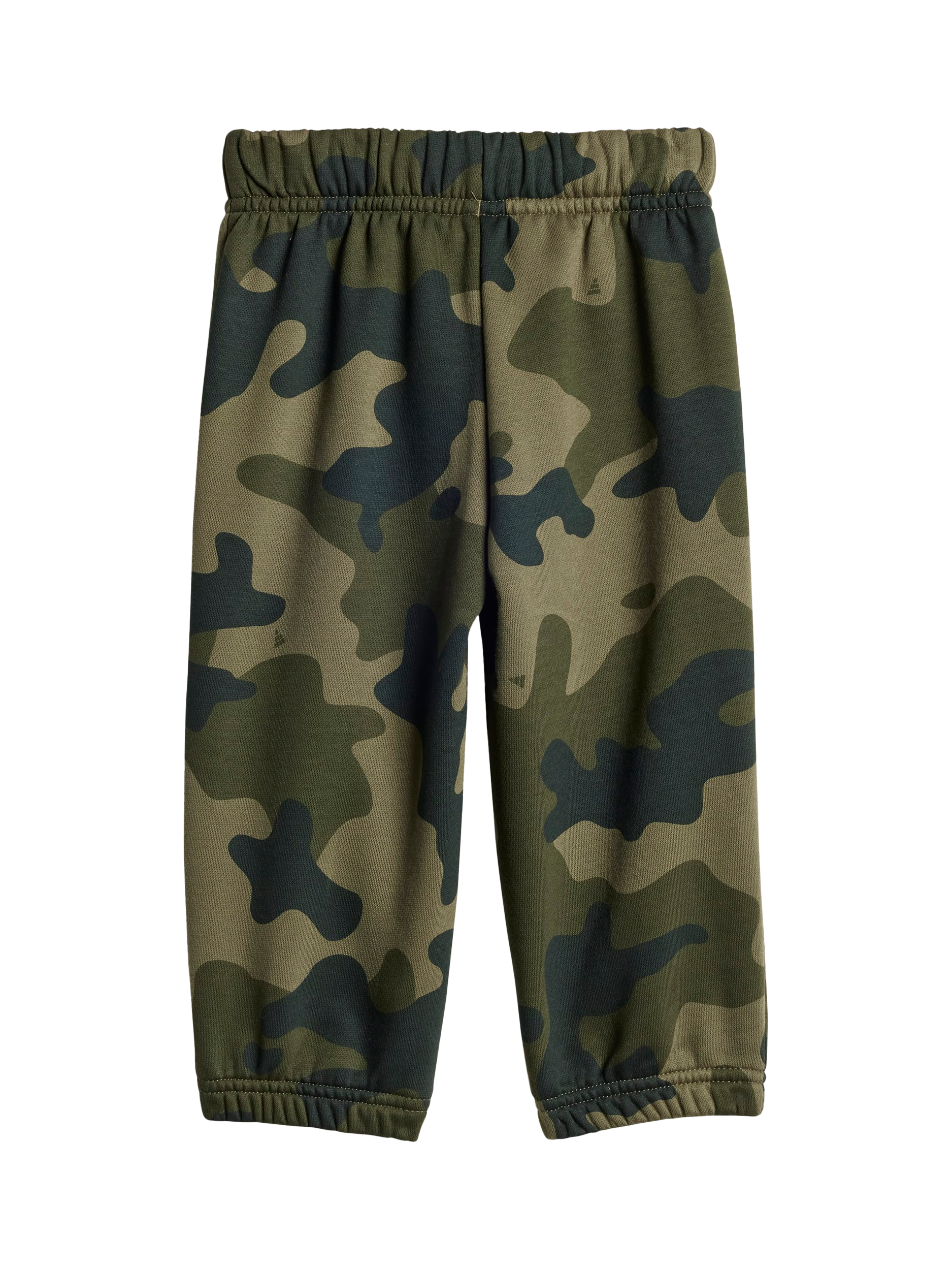 Product image 4 of 6, which shows addias Kids' Cotton Blend Camo Top and Joggers Set, Olive Strata/Black, 9-12 months