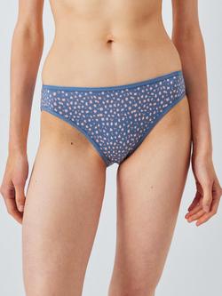 John Lewis Cotton Blend Bikini Knickers, Pack of 5, Animal - view 2, Animal