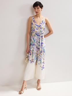 Phase Eight Ethel Floral Jumpsuit, Multi, Multi