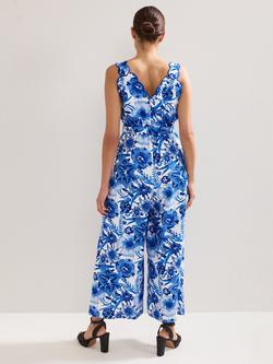 Phase Eight Tamzin Jumpsuit - view 2, Blue/Multi