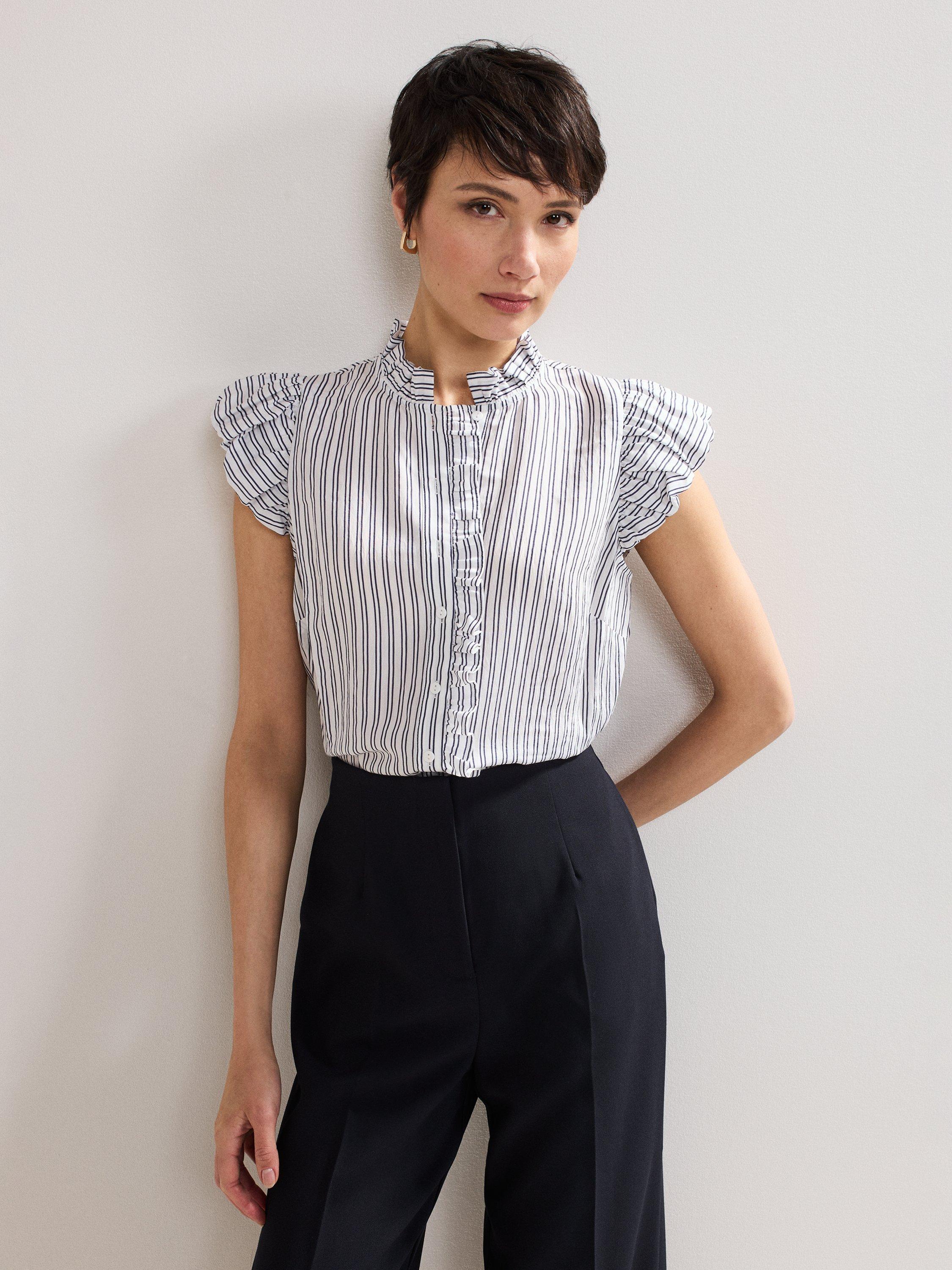 Phase Eight Elspeth Navy V Neck Top Navy Phase Eight Elspeth Navy V Neck Top Navy