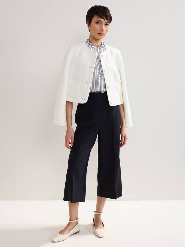 Phase Eight Ariana Frill Stripe Shirt Phase Eight Ariana Frill Stripe Shirt
