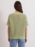 Phase Eight Stacie Tape Tabard Knit Top, Green