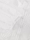 Phase Eight Daisy Cotton Poplin Blouse, Ivory