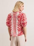 Phase Eight Vivi Floral Top, Red