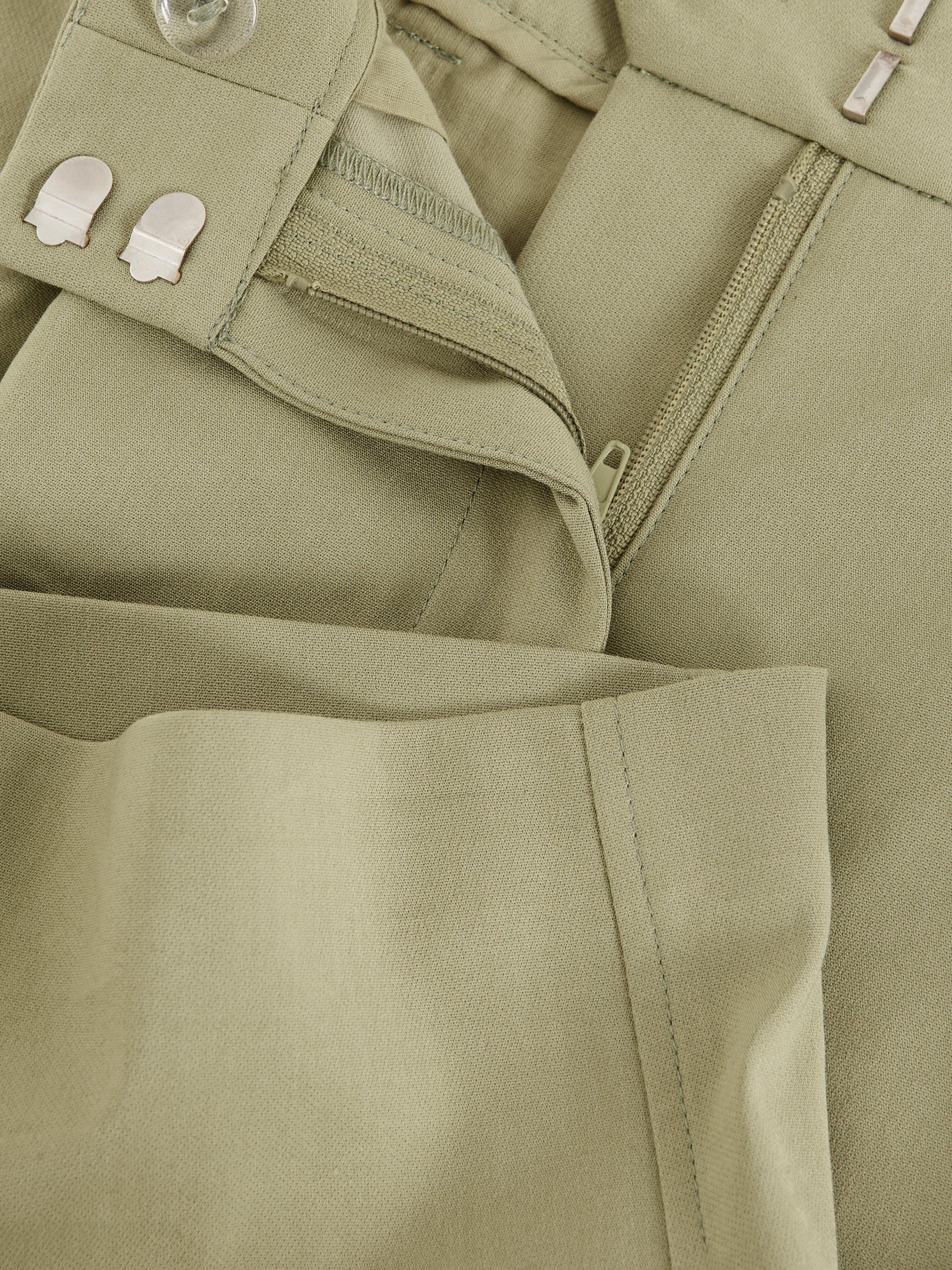 Product image 6 of 8, which shows Phase Eight Loralei Tapered Chinos, Green, 14