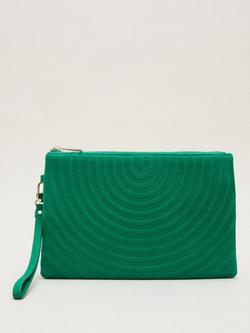 Phase Eight Stitch Front Clutch, Green, Green