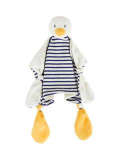 JoJo Maman Bébé Baby Breton Stripe Duck Comforter, Multi, One Size