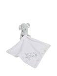 JoJo Maman Bébé Baby Born in 2025 Elephant Comforter, Grey